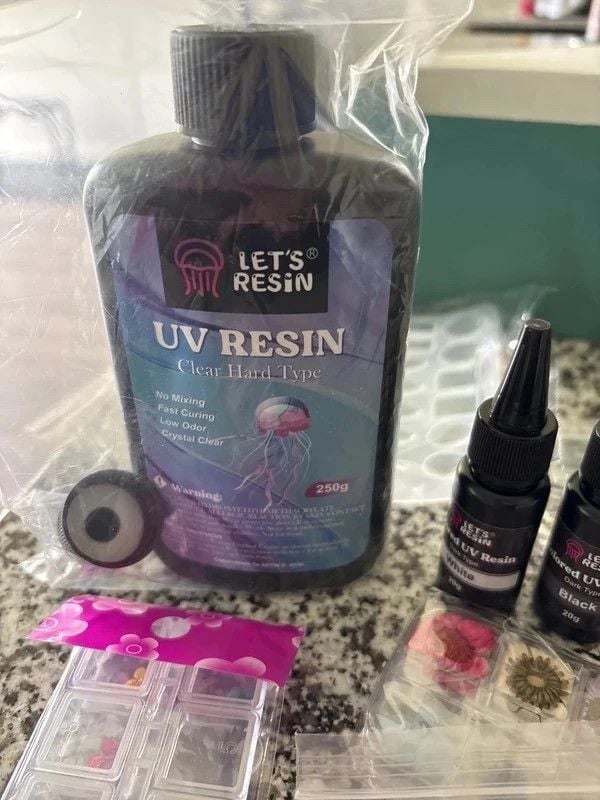 Uv resin jewelry making kit 10