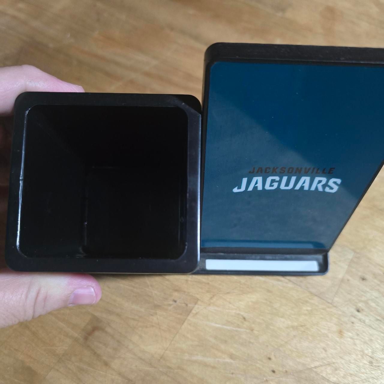 NFL Jacksonville Jaguars Desk Organizer Charging Station 4