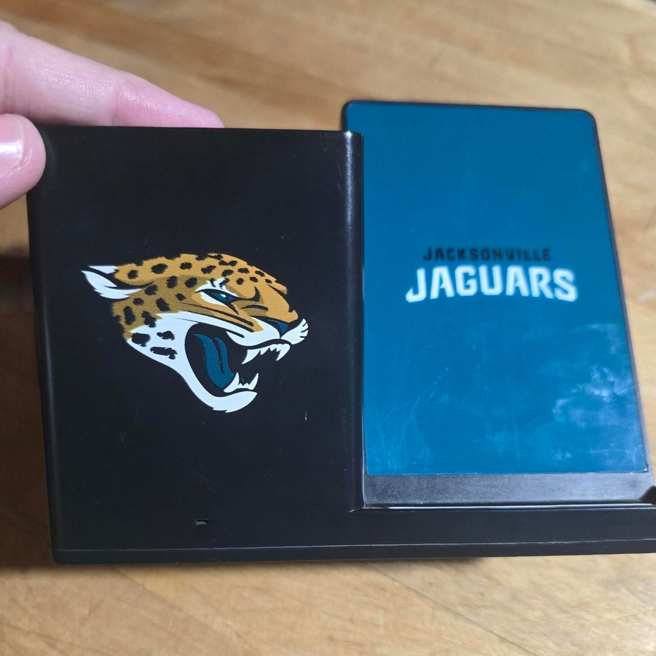 NFL Jacksonville Jaguars Desk Organizer Charging Station 5