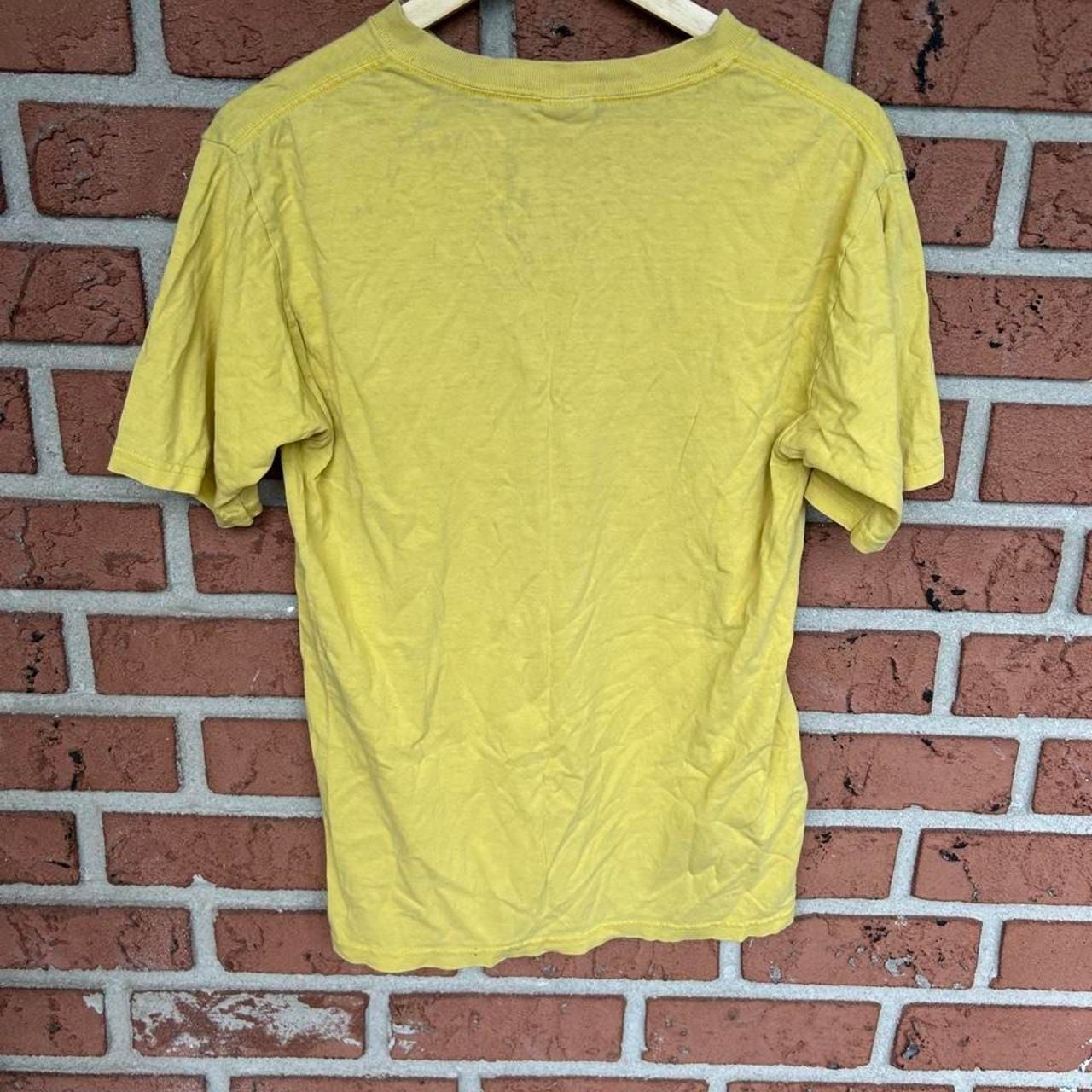 Anvil Florida The Sunshine State T-Shirt Size M Vintage Yellow Graphic 5