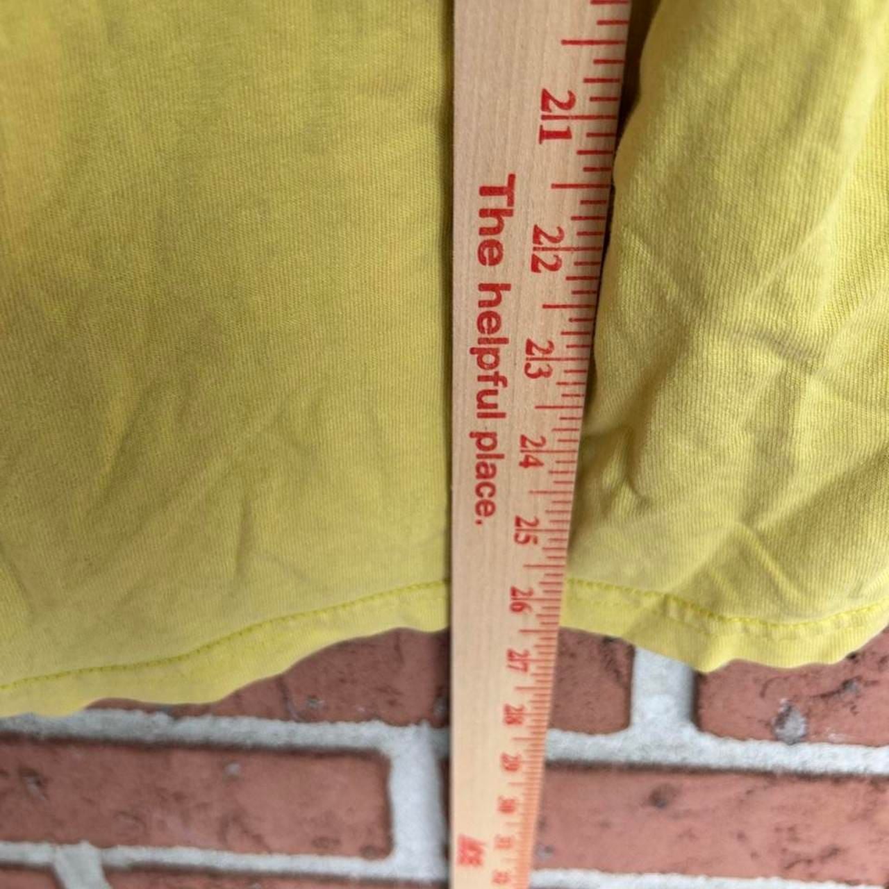 Anvil Florida The Sunshine State T-Shirt Size M Vintage Yellow Graphic 6
