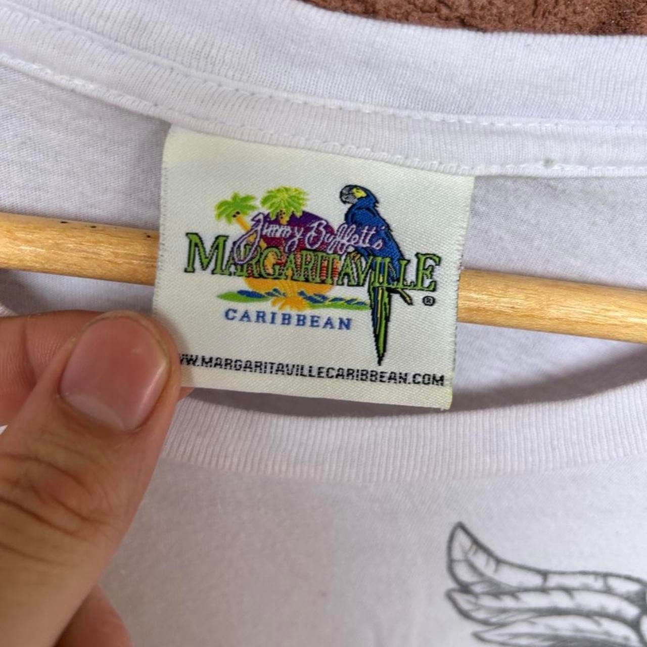 Margaritaville Wings on My Heart T-Shirt XX-Large White Jimmy Buffett 4