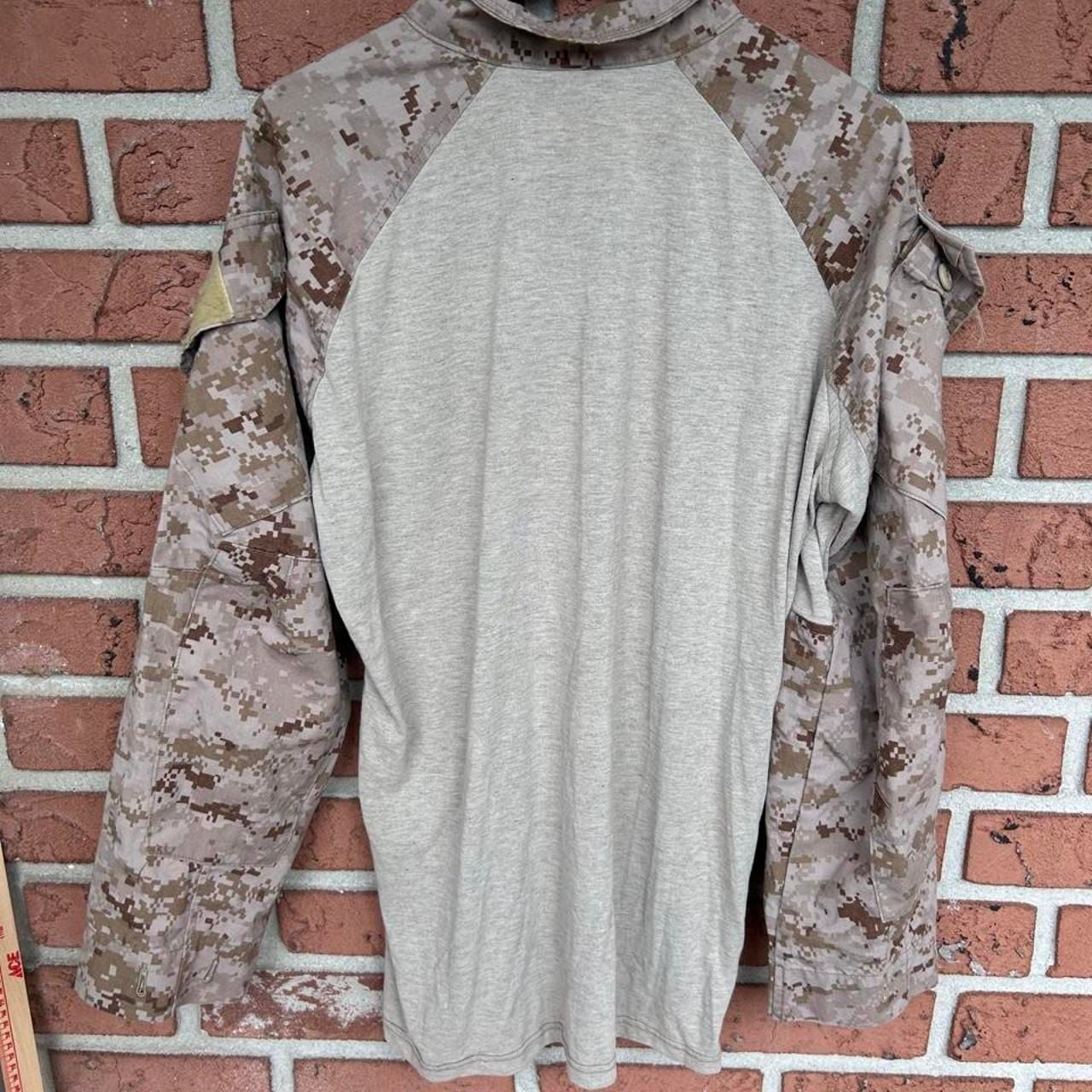 USMC FROG Desert Marpat Combat Shirt Flame Resistant 7