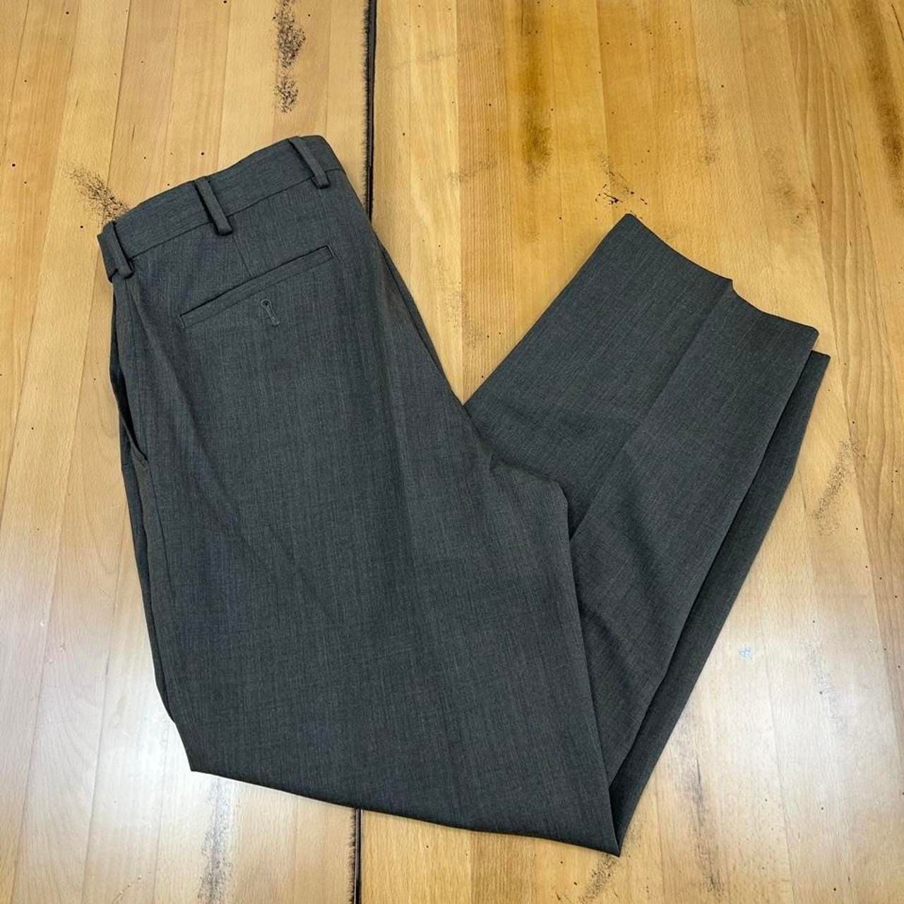 Louis Raphael Rosso Dress Pants Gray Hidden Extension 3