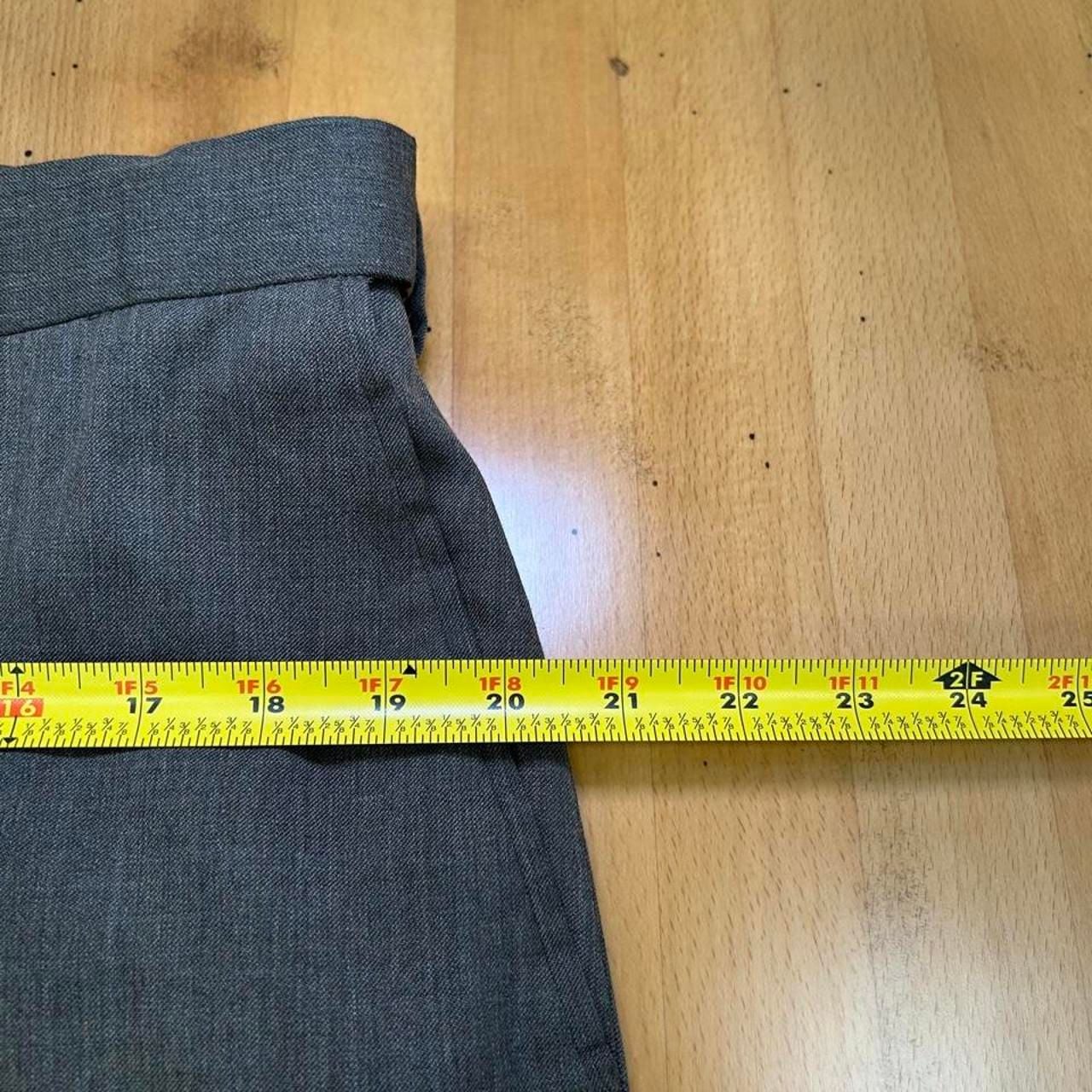 Louis Raphael Rosso Dress Pants Gray Hidden Extension 5