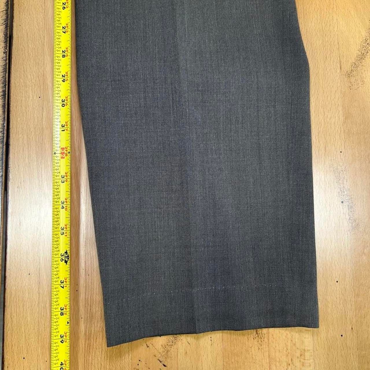 Louis Raphael Rosso Dress Pants Gray Hidden Extension 6