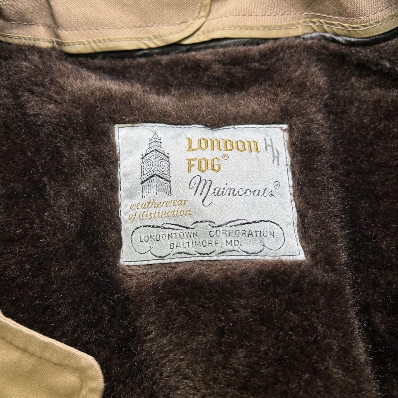 London Fog Maincoats Trench Coat Khaki 6