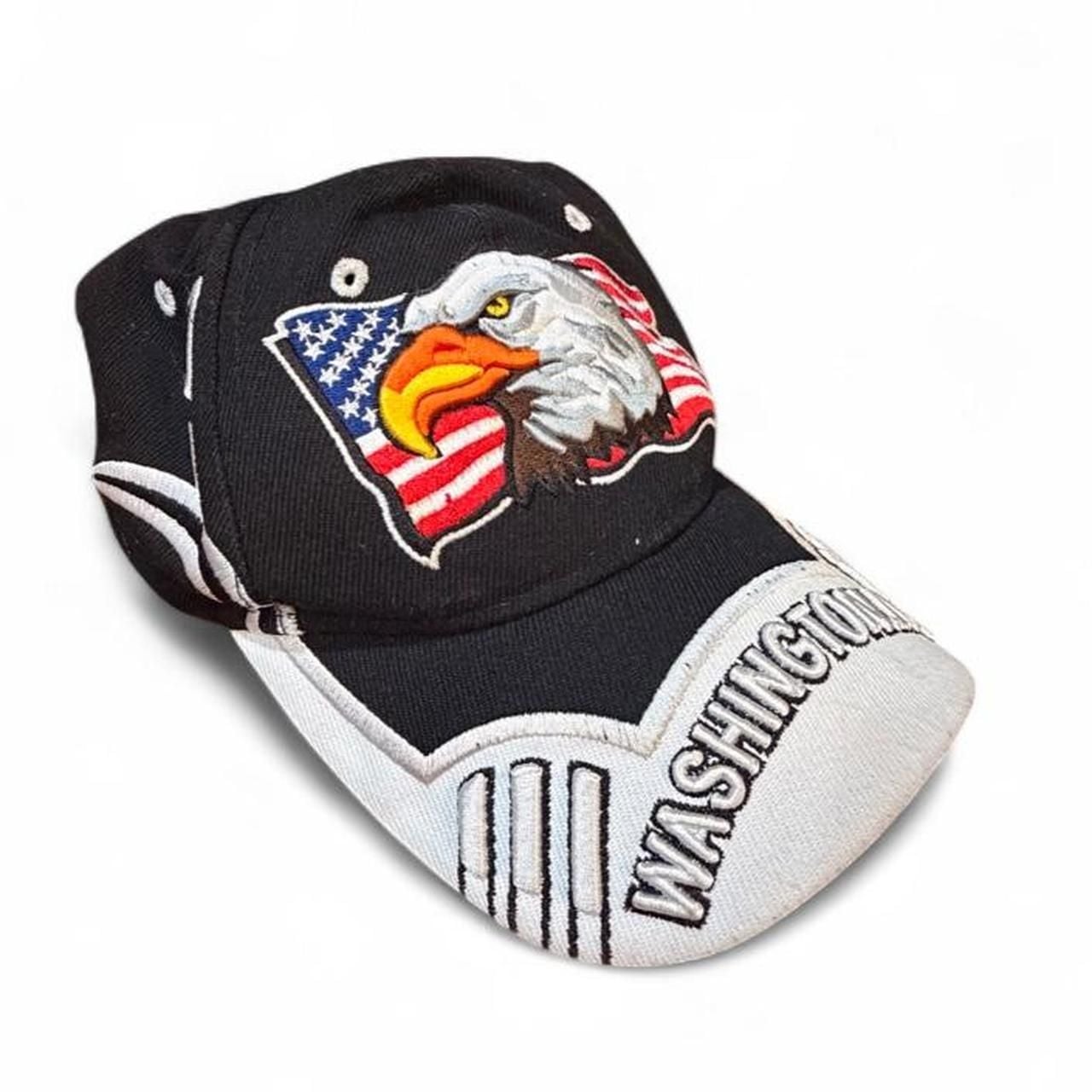City Hunter USA Washington DC Eagle Embroidered Cap 2