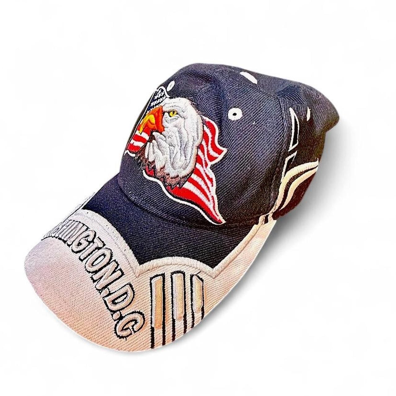City Hunter USA Washington DC Eagle Embroidered Cap 5