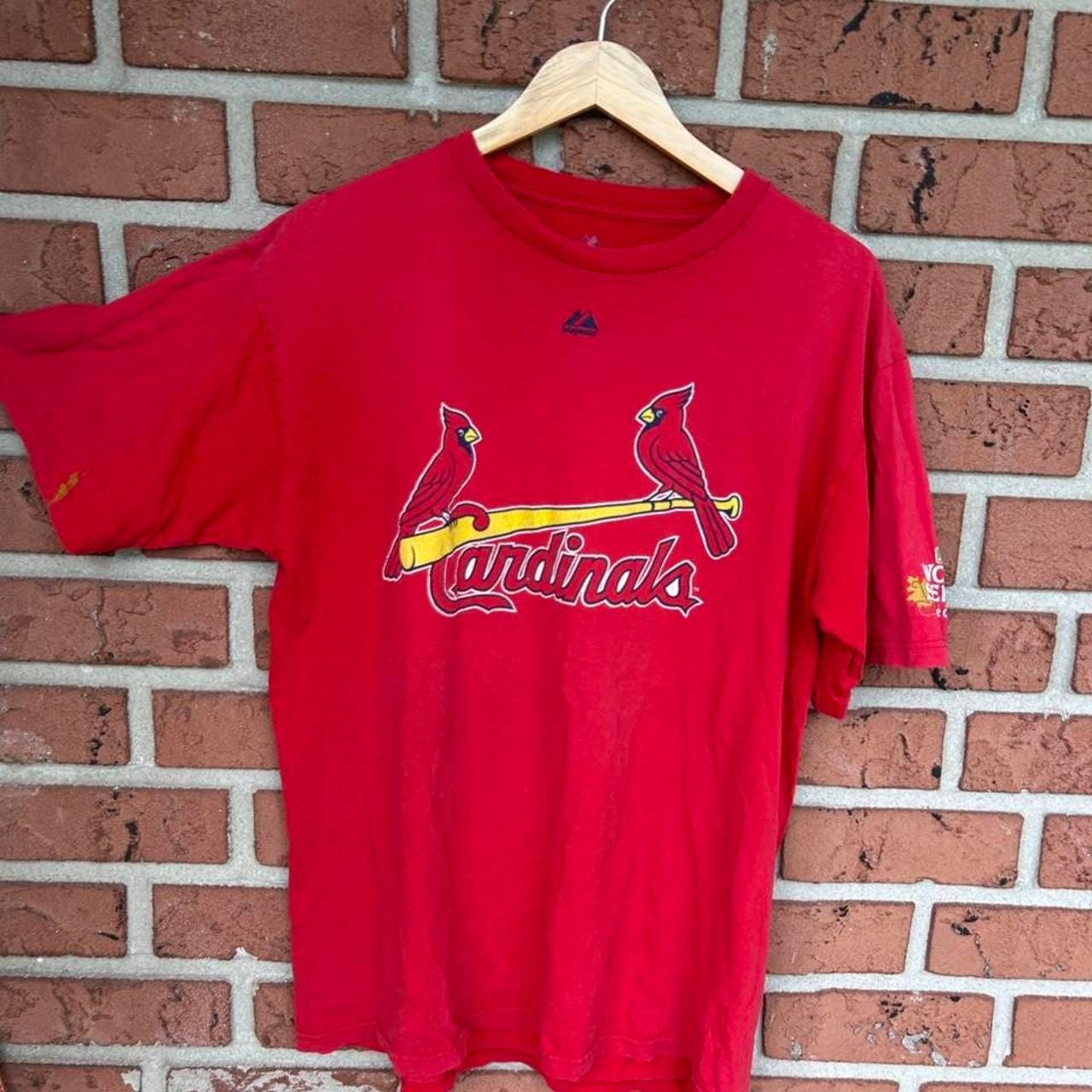 Majestic St. Louis Cardinals 2011 World Series Carpenter 29 XL T-Shirt 2