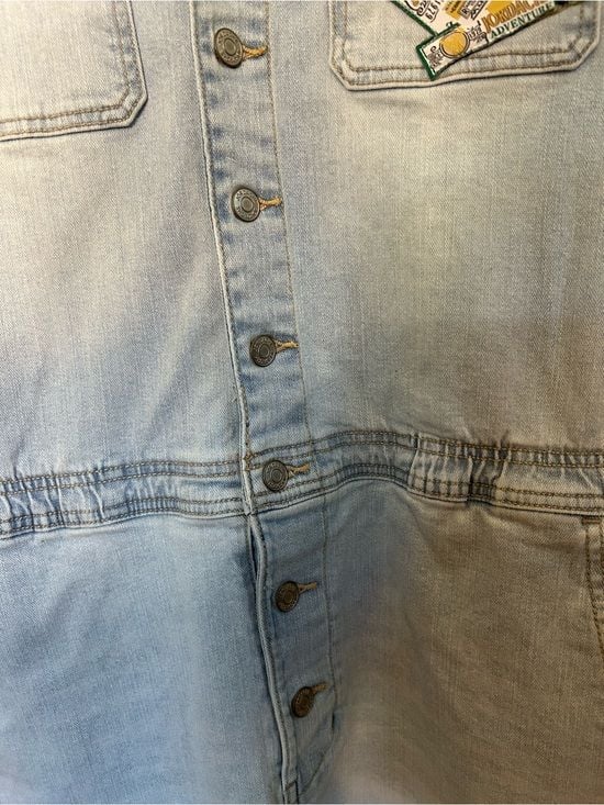 Vintage Y2K Jordache Denim Short Romper 4