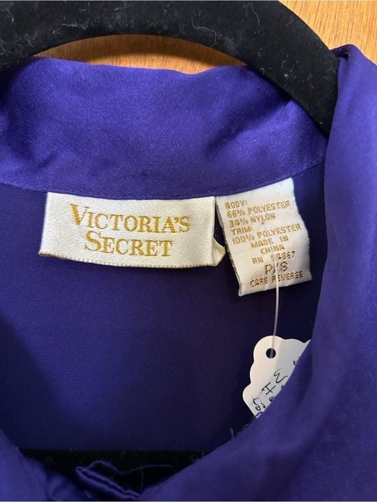 Vintage Victorias Secret Gold Label Lacy and Satin Top 4