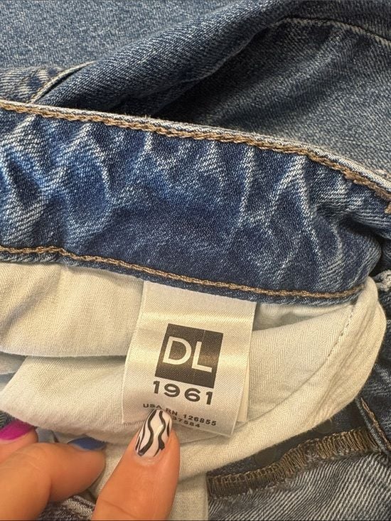 DL1961 Patti Crop Jean with Raw Hem Ashland Petite 7