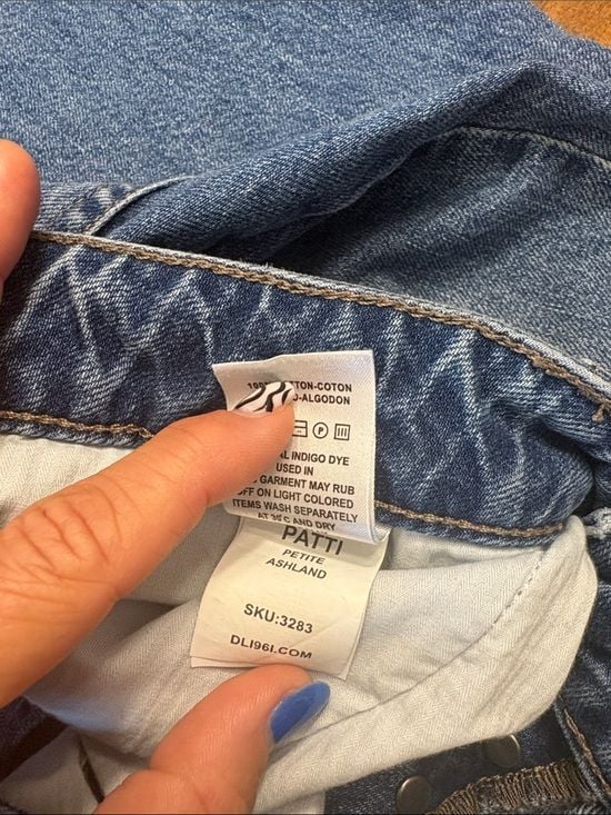 DL1961 Patti Crop Jean with Raw Hem Ashland Petite 8