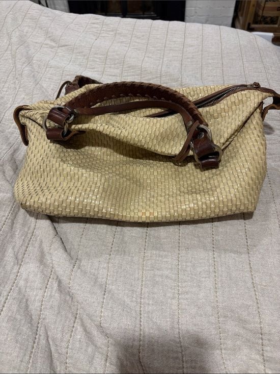 Pauric Sweeney Vintage Patent Leather Shoulder Bag. Made In Italy 1