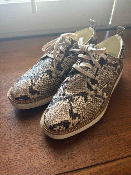 Cole Haan Women's Originalgrand Platform Wingtip Oxfords 4
