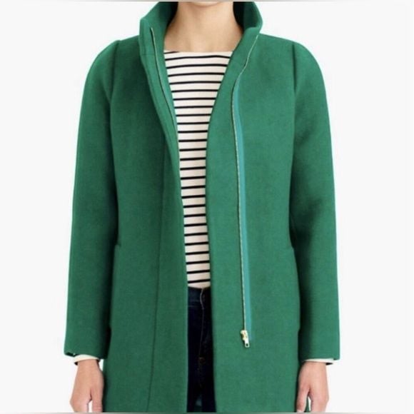 J. Crew City Connect Wool Blend Coat 2