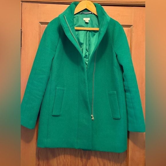 J. Crew City Connect Wool Blend Coat 4