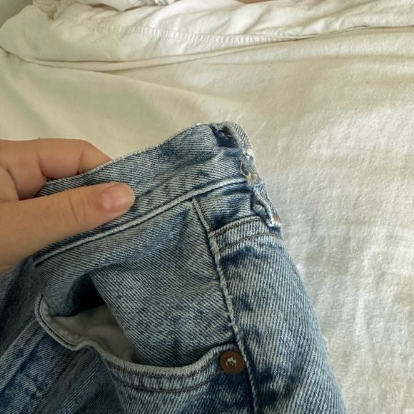 Agolde High Rise Women Jeans - Light Blue 3