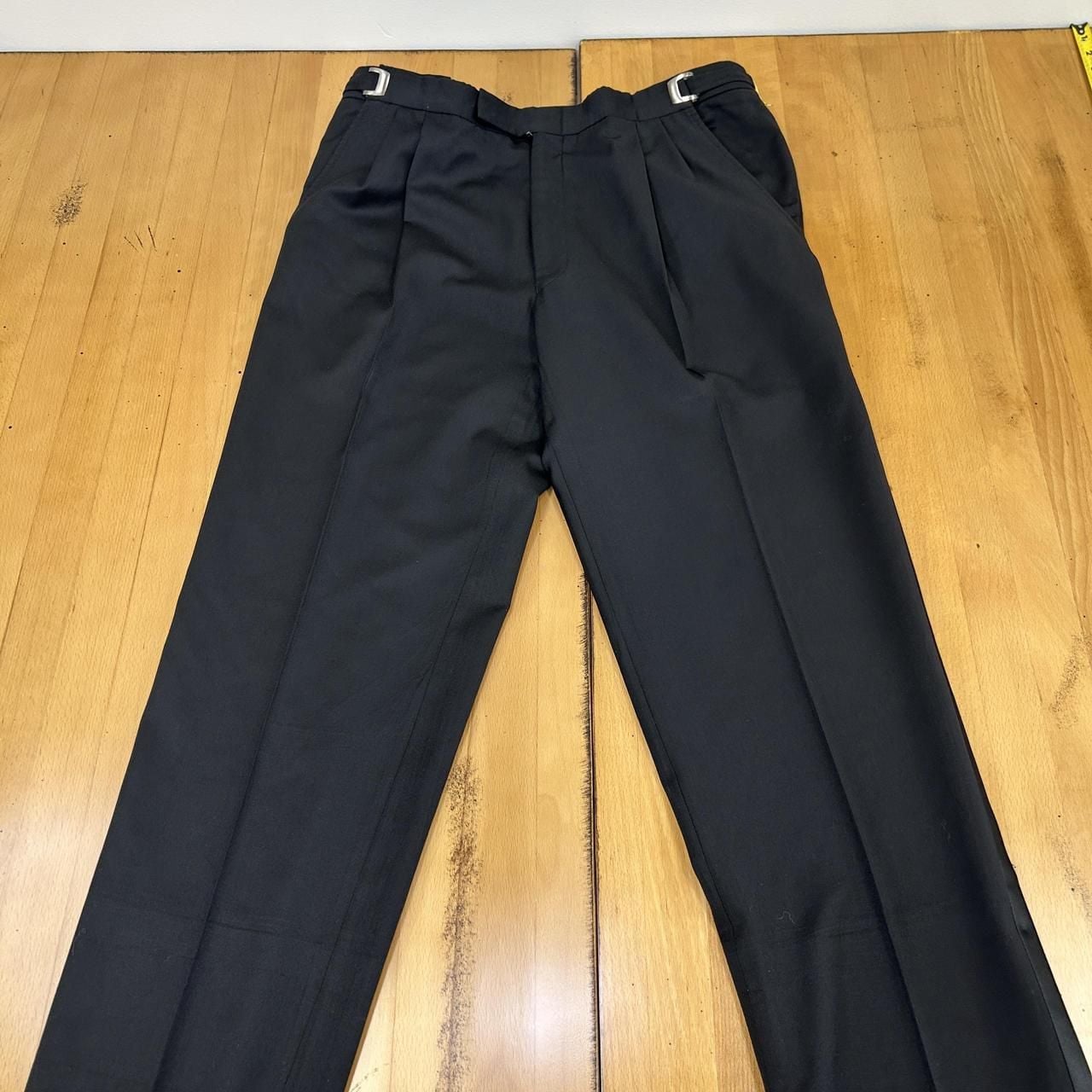 Joseph Abboud Pleated Dress Trousers Black 2
