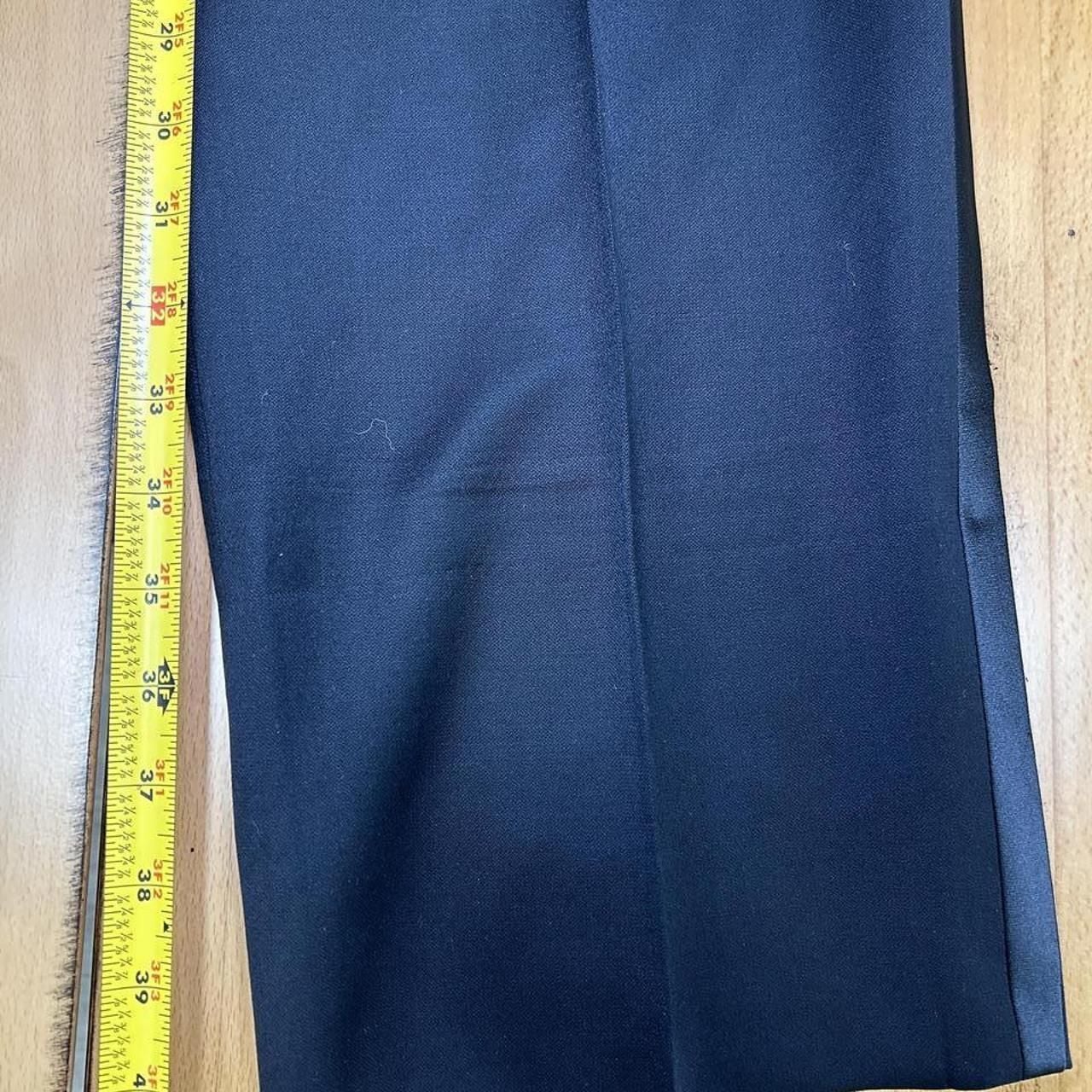 Joseph Abboud Pleated Dress Trousers Black 3