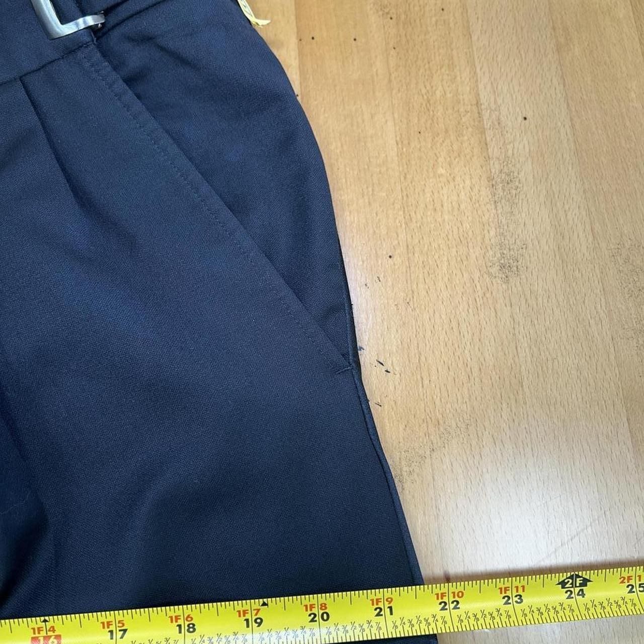 Joseph Abboud Pleated Dress Trousers Black 4