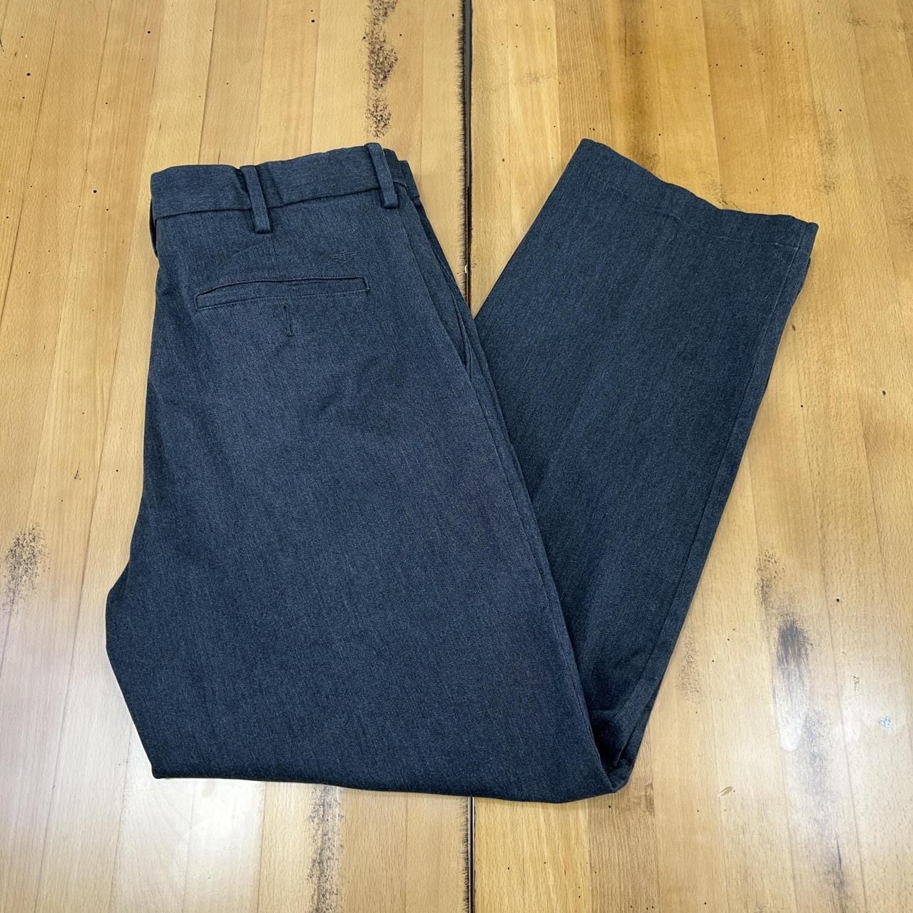 Dockers Charcoal Relaxed Fit Dress Trousers 7