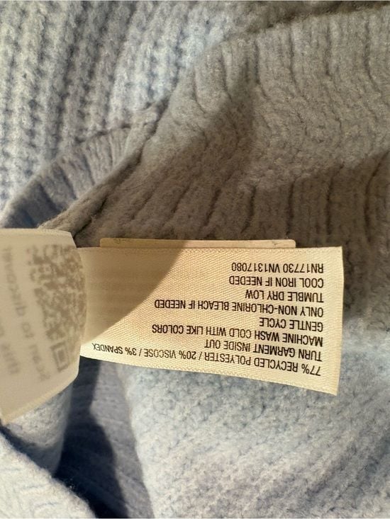 Universal Thread Light Blue Ribbed Crewneck Sweater M 7