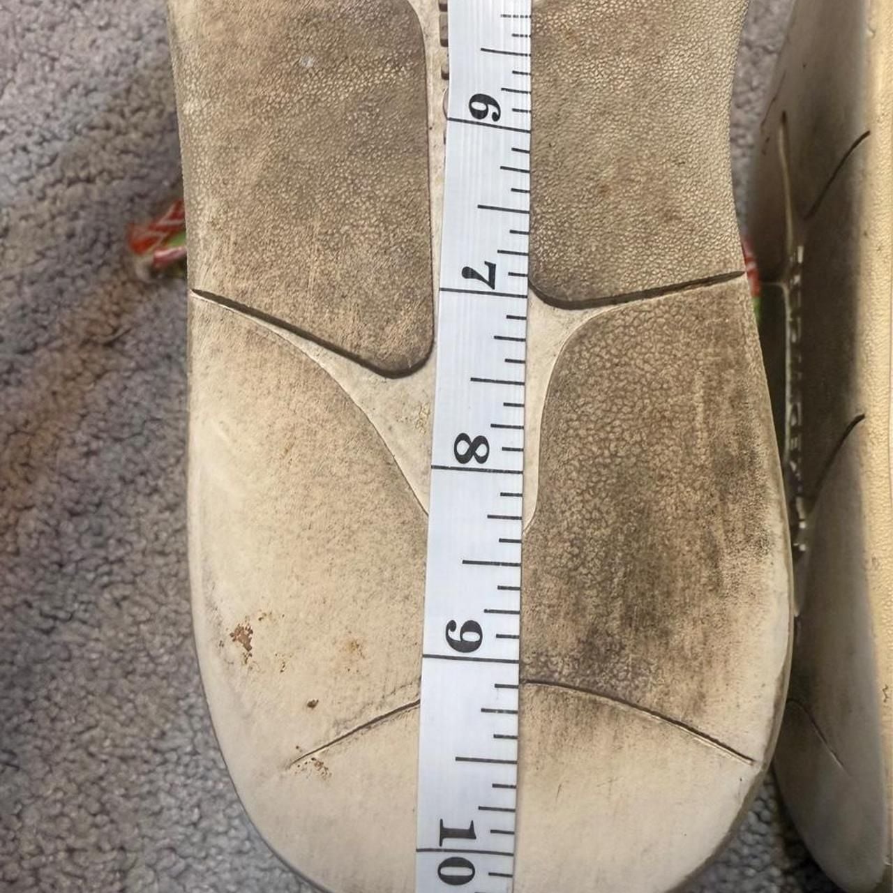 Naked Wolfe Platform Sneakers Size 36 White Chunky Retro Skate Shoes 8
