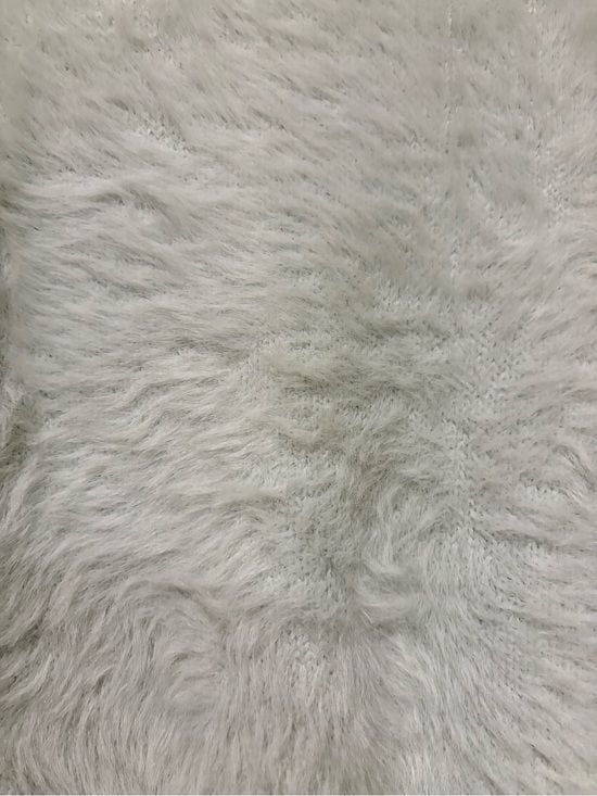 a new day Plush Faux-Fur Short Sleeve Crewneck Top - Mint S 4