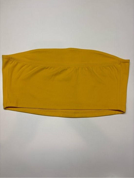 wild fable Orange, Yellow & White Bandeau Bikini Set XL 6