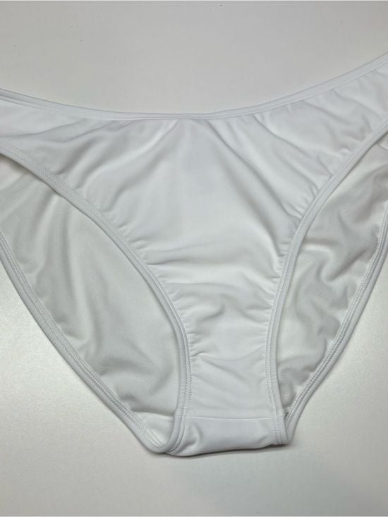 wild fable Orange, Yellow & White Bandeau Bikini Set XL 8
