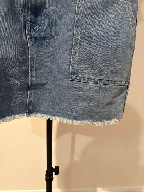 True Religion Women’s Demin Button Front Mini dress Medium 7