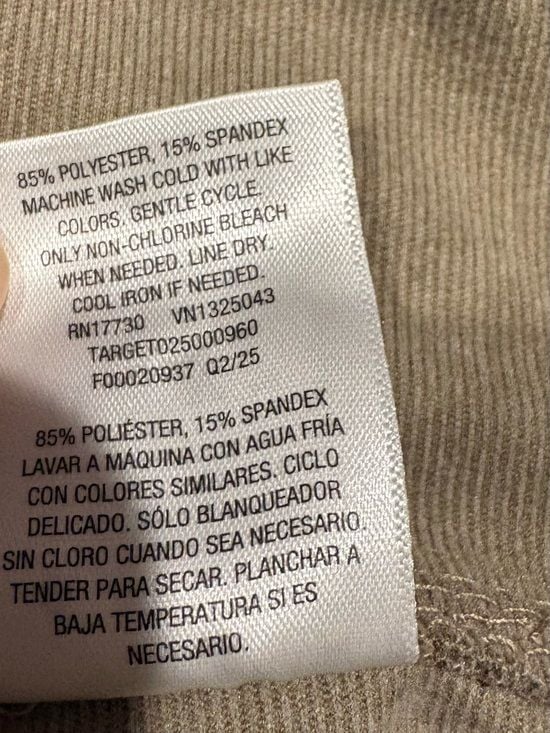 a new day women’s Taupe Cargo Jogger Pants M 10