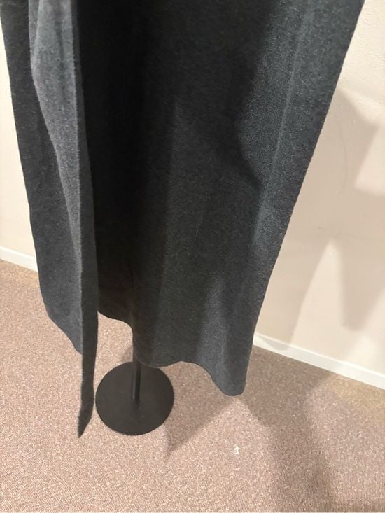 a new day Black Midi Wrap Skirt M 4