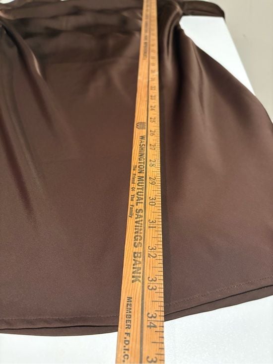 a new day Brown Long-Sleeve Fitted Dress 9