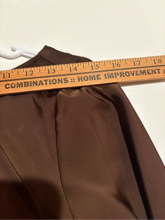 a new day Brown Long-Sleeve Fitted Dress 11