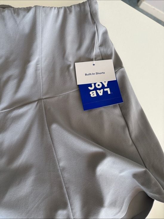 JoyLab Light Gray Flared Skirt 9