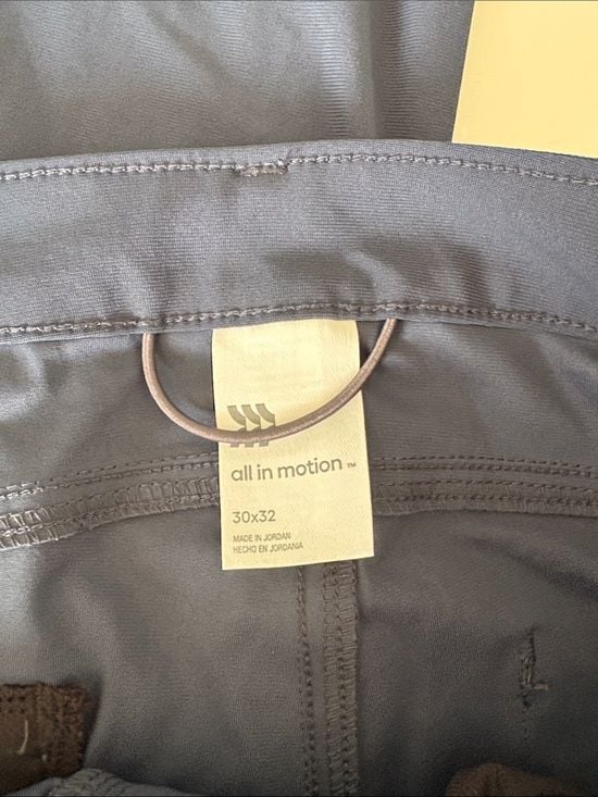 all in motion Men’s Navy golf stretch straight leg Pants 30X32 9