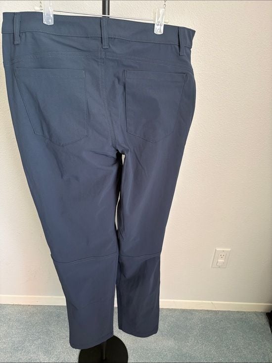 all in motion Men’s Navy golf stretch straight leg Pants 34X32 6