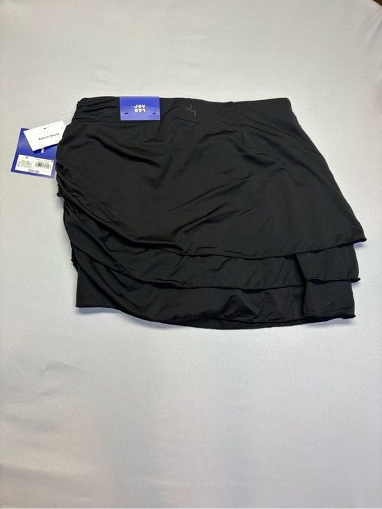 JoyLab Black Layered Bubble Hem Skirt women S 3