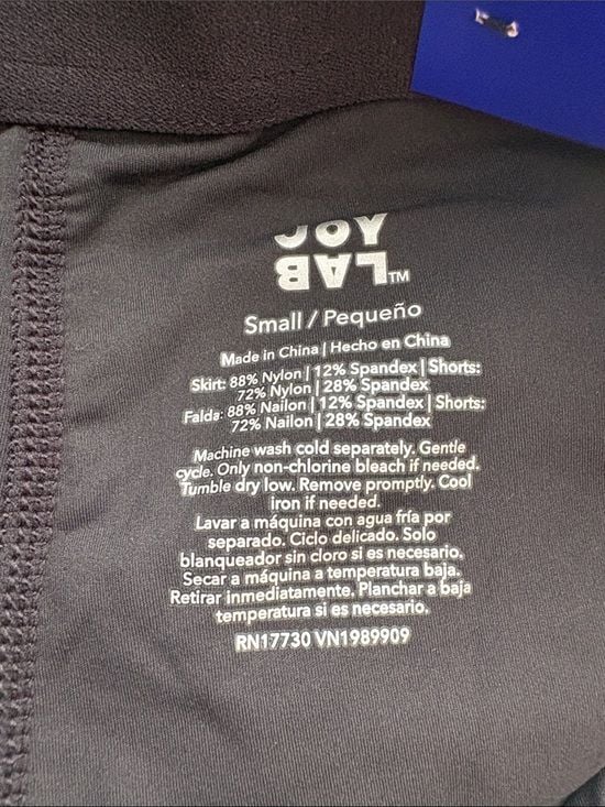 JoyLab Black Layered Bubble Hem Skirt women S 7