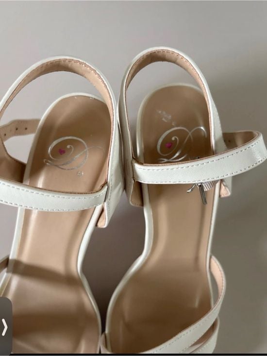 Women's White Strappy Slingback Sandals - Elegant Everyday Style 8 3