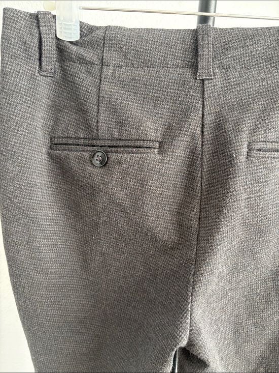 Dalia Collection Women's Slim Straight Trousers - Charcoal Gray 2 7