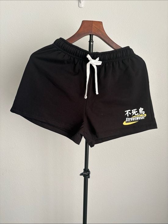 Skinnydip London black athletic shorts women’s XS 2