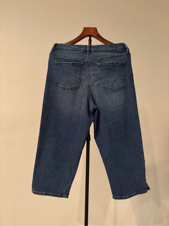 Gloria Vanderbilt Women’s Mid Blue Relaxed Jeans 12 7