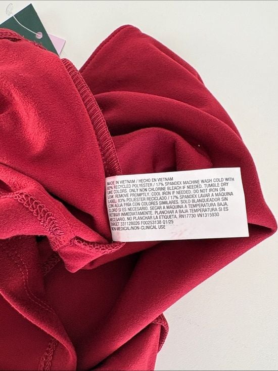 wild fable Red Bandeau Tube Top XXL women 5