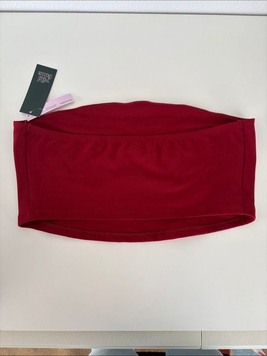 wild fable Red Bandeau Tube Top XXL women 6