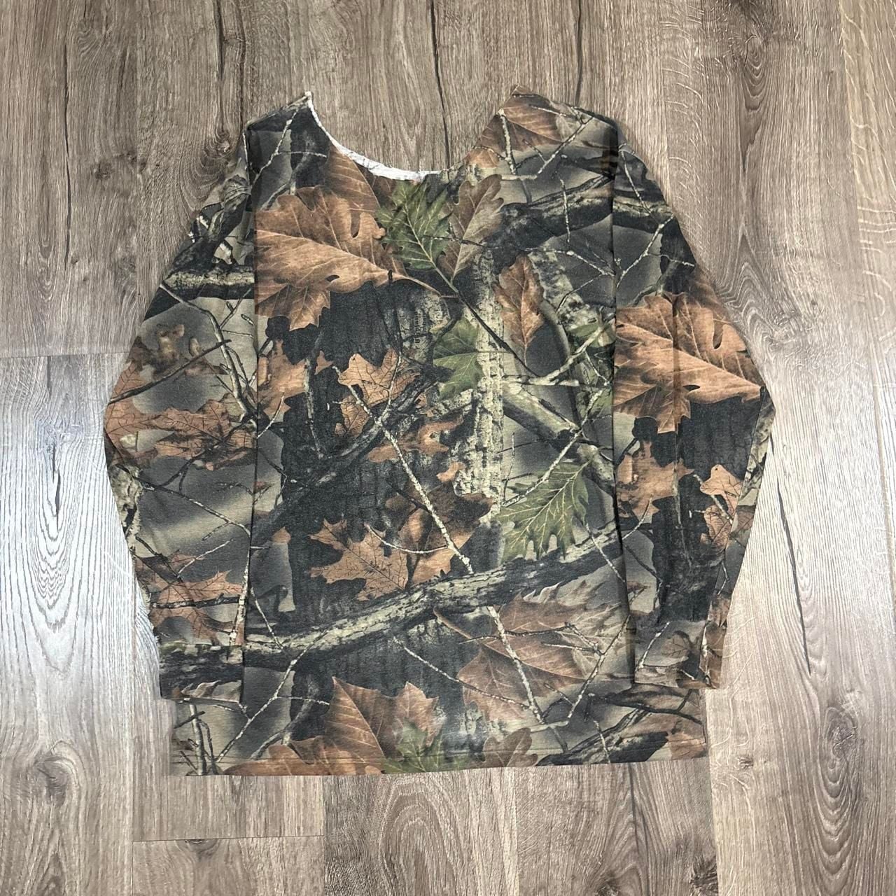 Vintage Realtree Camo Long Sleeve Pocket T-Shirt 3