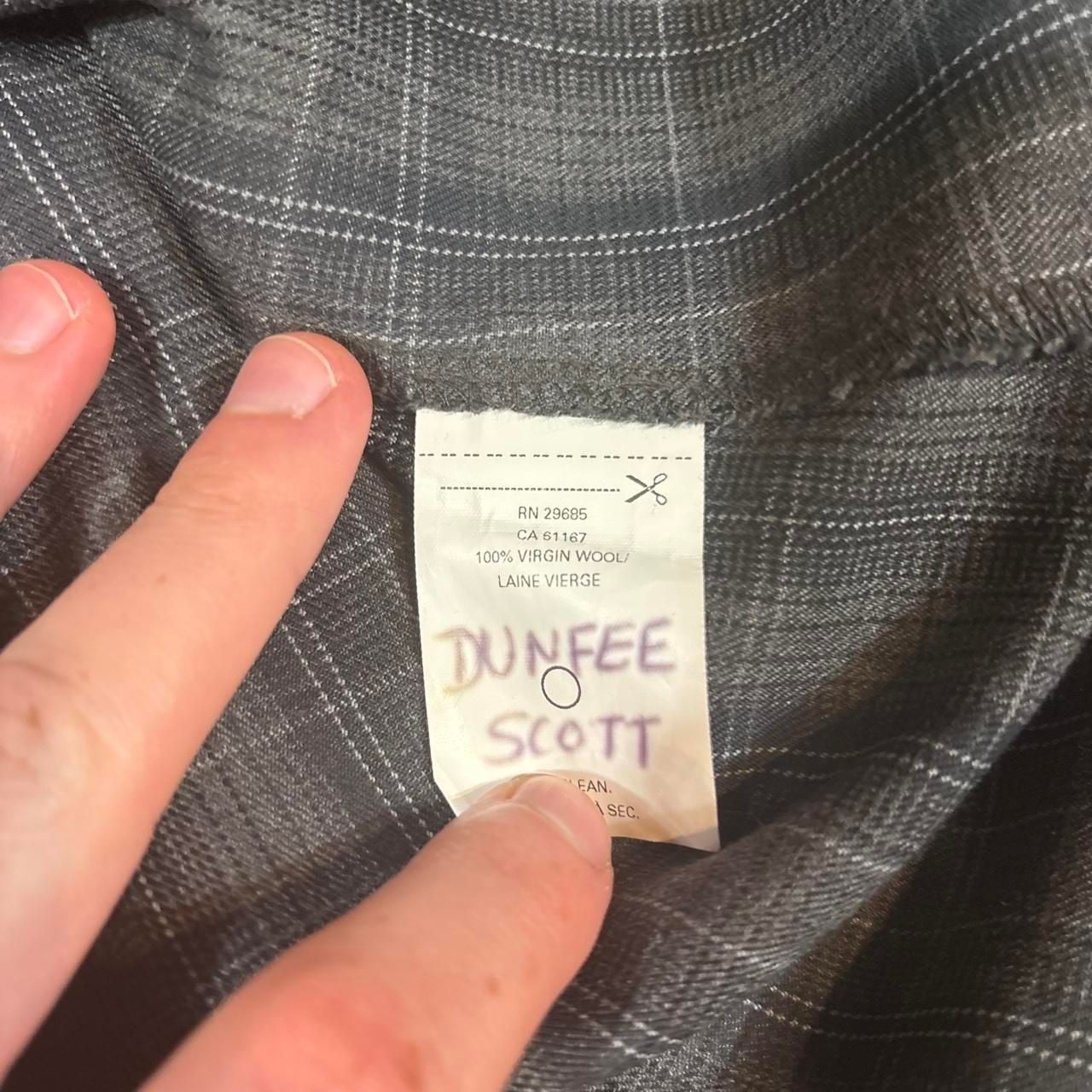 Pendleton Plaid Button Up Shirt Size S Grey Virgin Wool 7